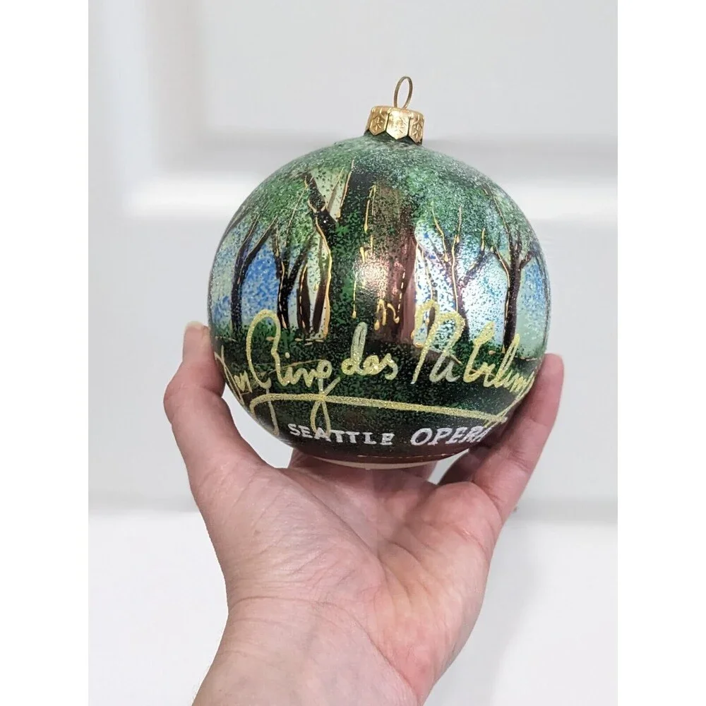 Seattle Opera Der‎ Ring des Nibelungen Polish Glass Christmas Ornament Large 4
